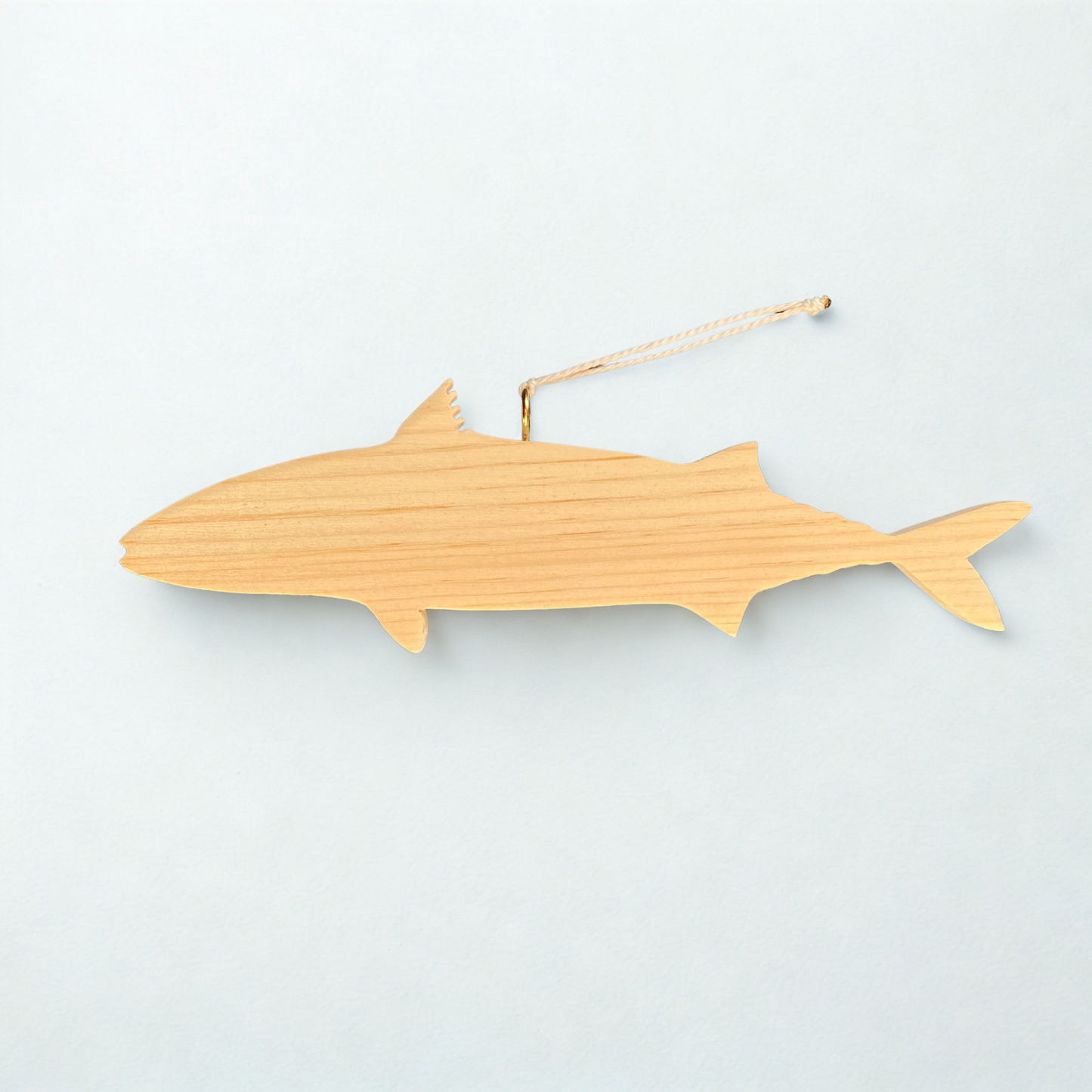Wooden Decoration - Mackerel Ornament